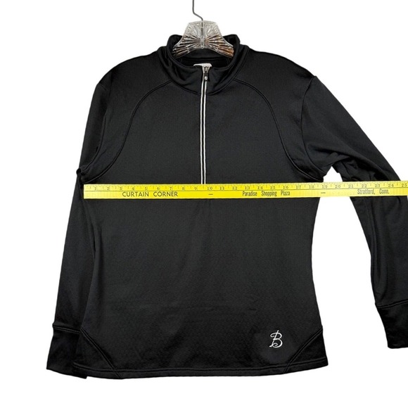 FootJoy X Barstool Sports Women's 1/4 Zip Pullover Performance, Black, Size M - Picture 3 of 9